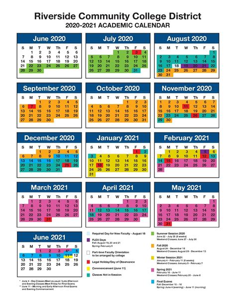 bergen community college calendar 2020